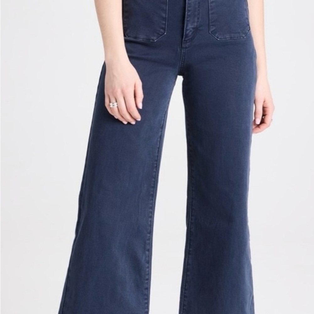 ROLLA'S Dark Blue Flare & Wide Leg Jeans